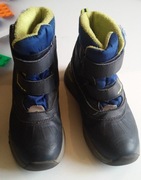 zimowe śniegowce rozm 33 niebiesko-zielone