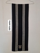 Czarny wełniany szal Marwin sports