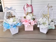 Piękna biała torebka na I Komunię Świętą