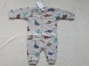 piżama watowana 62 pajac ocieplany h&m kombinezon śpiworek z nogawkami