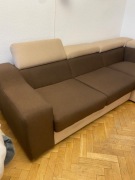 Narożnik Henderson 270x218 cm z regulowanymi zagłówkami