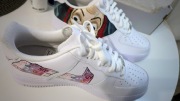 Nike Air Force 1 Custom La Casa de Papel r.45 NOWE + Tarrago Zestaw