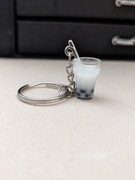 Waniliowe Bubble Tea z jasną słomką