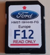 Mapa nawigacji Sync 2 Ford -F12 Europa .2024r.