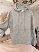 Sinsay bluza z kapturem hoodie oversize Bershka Pull&Bear balonowa wide