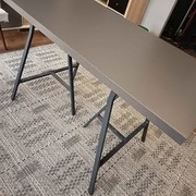 Stół/ biurko/ blat na koziołkach IKEA