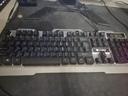 Klawiatura gamingowa Fury RGB – podświetlana, pełnowymiarowa, USB