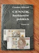 Cennik banknotów polskich. Wydanie XII. Czesław Miłczak. 