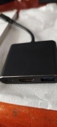 PRZEJŚCIÓWKA ADAPTER 3W1 HUB USB-C HDMI 4K MACBOOK