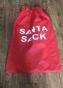 Duży worek Mikołaja na prezenty - 80x58 cm