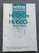 Instrukcja Brother Hl - 1260e / 1260 po niemiecku