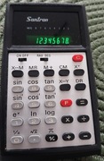 Kalkulator vintage Santronic 81SR futerał, ładny stan możliwa zamiana