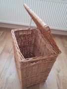 Brudniak do łazienki kosz wiklinowy