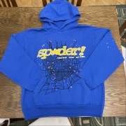 Sp5der Hoodie TC Blue