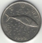 Chorwacja 2 kuny kune 1993 - 24,5 mm - nr 3