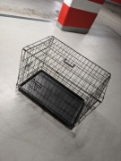 Klatka kennelowa dla psa, składana 75x44x44