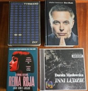 ZESTAW BESTSELLERÓW 4x Isaacson Masłowska Tyrmand Gómez-Jurado