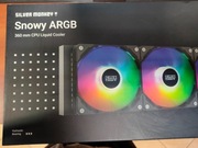 Nowe - gwarancja - Silver Monkey X Snowy ARGB 360 3x120 mm