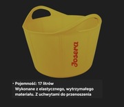 Elastyczne wiadro do karmienia koni. Josera