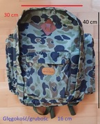 Plecak z 3 kieszeniami na suwaki