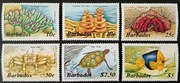 BARBADOS ** - czysty - ŻYCIE MARINY - RYBY SKORUPIAKI UKWIAŁY - 32 Euro