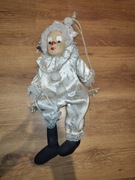 Klaun / Pajacyk na huśtawce Vintage 