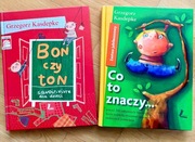 Zestaw książek dla dzieci Grzegorz Kasdepke. Co to znaczy. Bon czy ton