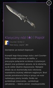 Klasyczny nóż | Popiół | NÓŻ CS2