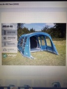 Namiot rodzinny Vango JORO 450 AIR z wyposazeniem I agregatem 2Kv