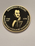 Pułaski. PRÓBA 03/10. Fi 32 mm. Mosiądz. Gyges