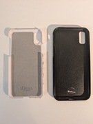 Etui iPhone X / XS – iDeal of Sweden + Bewood (zestaw 2 szt.)