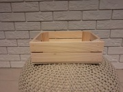 Drewniana skrzynia, osłonka, pudełko 