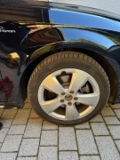 felgi aluminiowe 17" oryginał Audi z oponami zimowymi Nexen