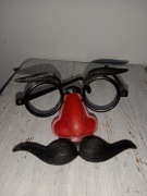 Stara zabawka odpustowa okulary PRL