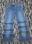 Jeansy Dzwony Flare HT HT Wysoki Stan Vintage Y2K Rozmiar 36 S