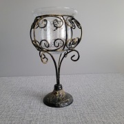 Ozdobny świecznik, puchar