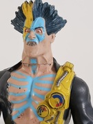 Figurka Action MAN Villain Tempest 2001 Hasbro 33 cm Electro, żółto-niebies