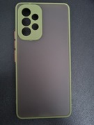 Etui Samsung A52 / A53 / A53 5G – silikonowe ramki, twarde plecki, zielone