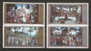 Watykan 2002 Mi 1411-1414**czyste
