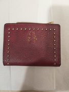 Mały portfel damski bordo