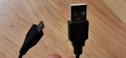 Kabel micro USB, długość 22 cm, używany