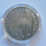 10 zł srebrna moneta kolekcjonerska z 2011 r.,,Europa bez barier".