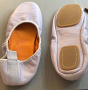 Baleriny skórzane Mango roz. 37