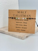 Mały Talizman Bransoletka 5 Kamieni Mocy Sznurek