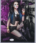 Paige Saraya WWE wrestling seksi oryginalny autograf certyfikat JSA