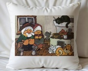 Przygody Kota Filemona PRL Retro prezent polskie bajki dobranocka poduszka 