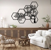 Obraz ażurowy - HEXAGON TREE