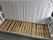 Łóżko dla dziecka z materacem i szufladą 180x80.