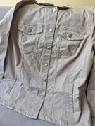 Komplet Ubrań w odcieniach beżu i bieli. Roz. 52/50