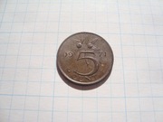Holandia 5 centów 1971